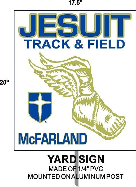 jesuit-track-and-field-yard-sign